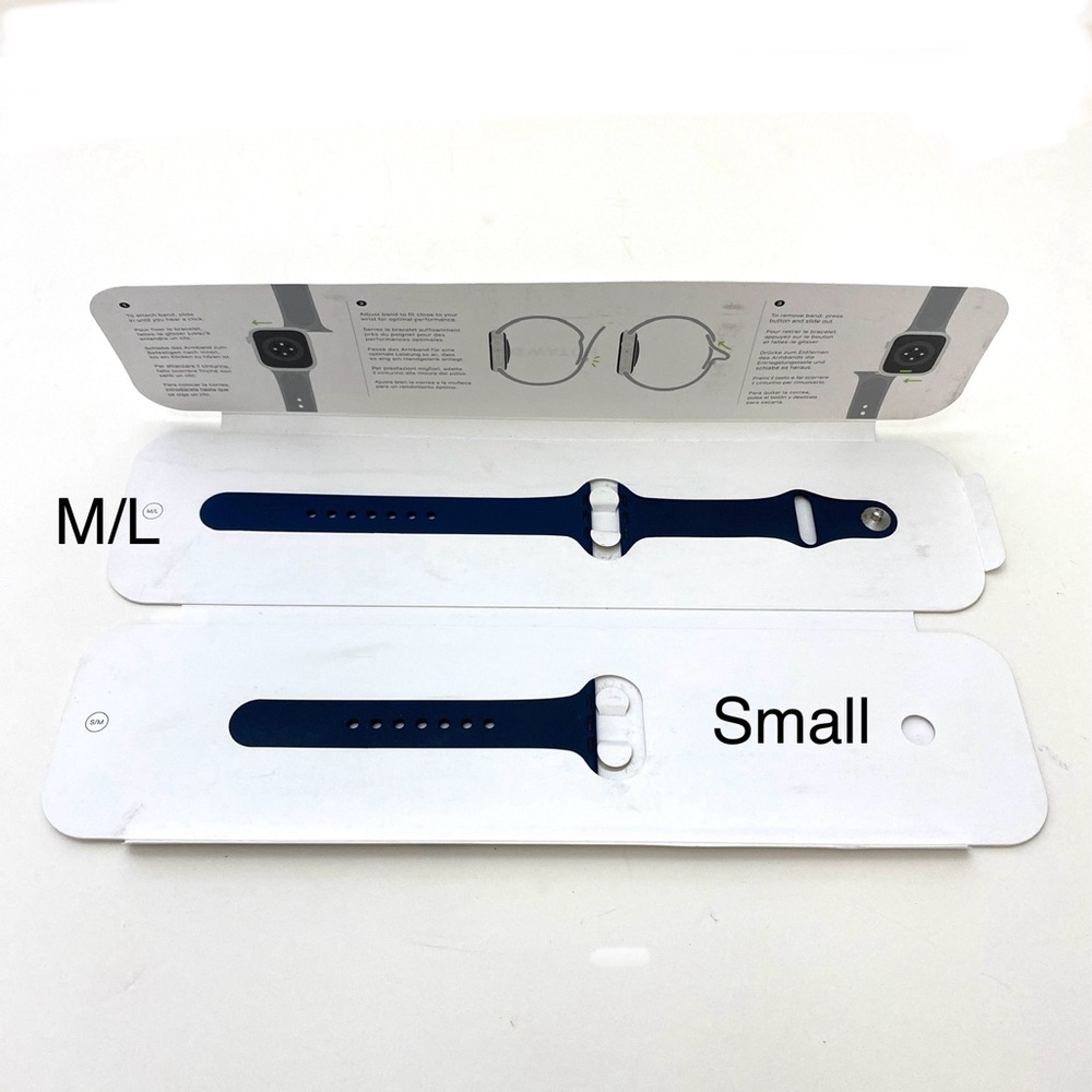 Apple Watch Series 7 41mm Blue Sport Band ZM602-04535-A